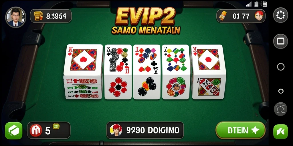 Screenshot menunjukkan gameplay seru dan interaktif EVIP2.