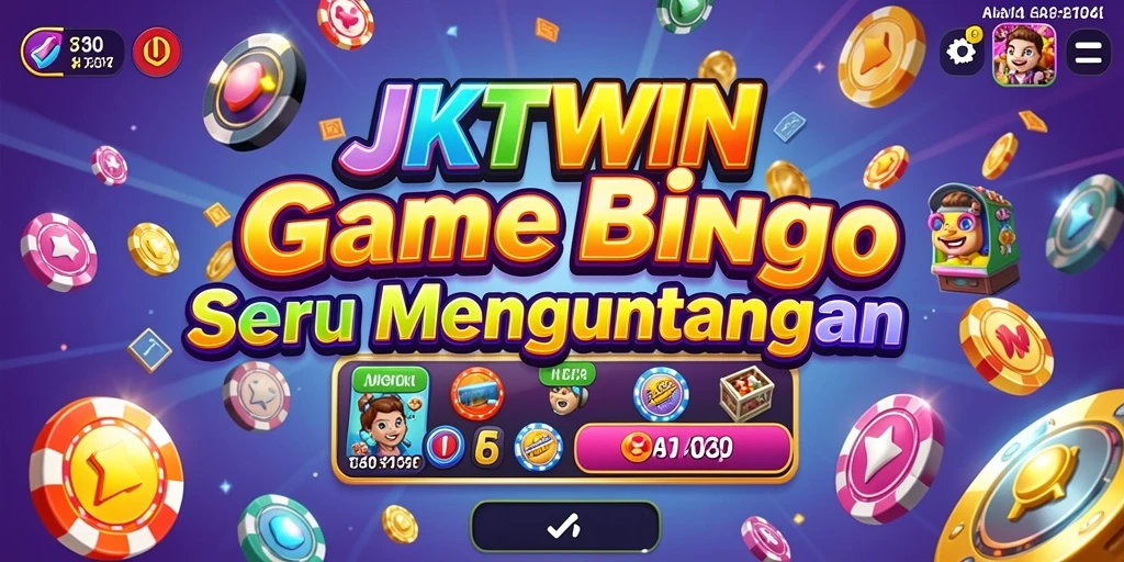 Tampilan gameplay seru dan menarik di JKTWIN Bingo.