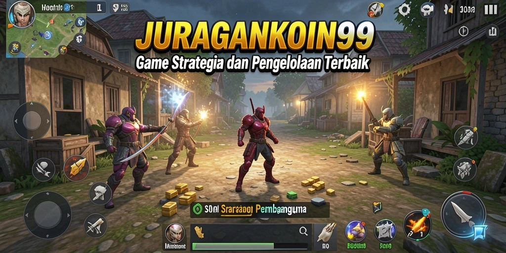 Tampilan gameplay JURAGANKOIN99 yang seru dan mendebarkan.