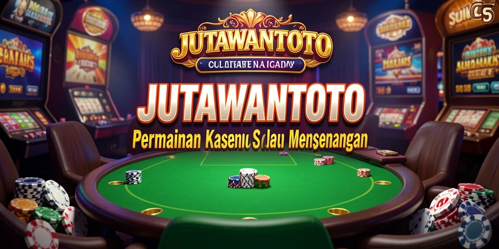 Screenshot gameplay JUTAWANTOTO menampilkan suasana Kasino yang mendebarkan.