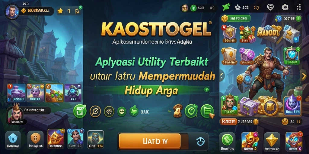 Tampilan menarik KAOSTOGEL yang memudahkan pengguna.
