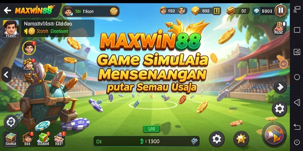 Tampilan gameplay <strong>MAXWIN88</strong> yang menarik dan interaktif.