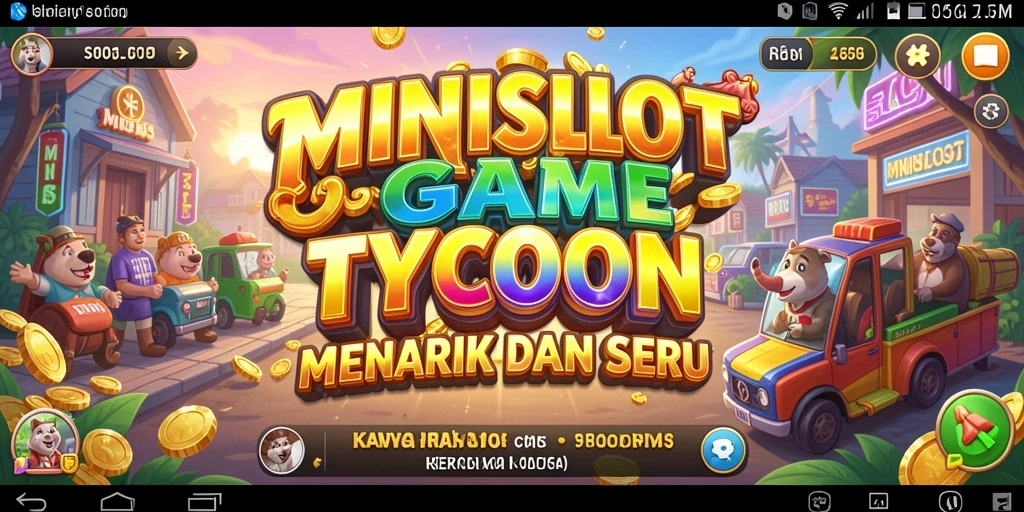 Tampilan gameplay menarik dari <strong>MINISLOT</strong> yang menggambarkan keseruan permainan Tycoon.