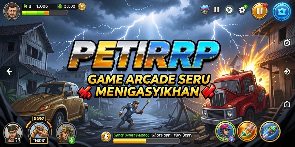 Tampilan gameplay seru dan menarik dari PETIRRP.