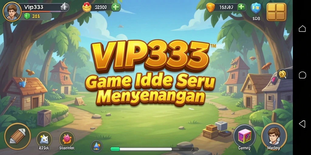 Gameplay seru dan menyenangkan di VIP333 saat mengumpulkan sumber daya.