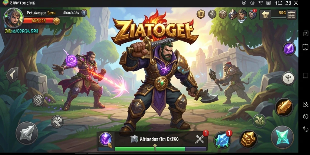 Tangkapan layar gameplay ZIATOGEL yang memukau.